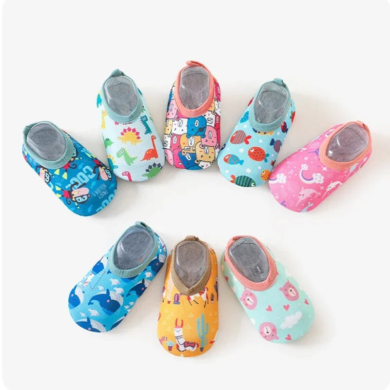 Baskets de plage en polyester pour bébé
