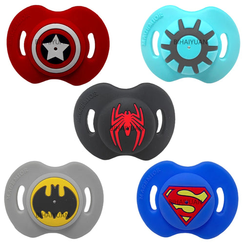 Tétine bébé en silicone motif dessin animé