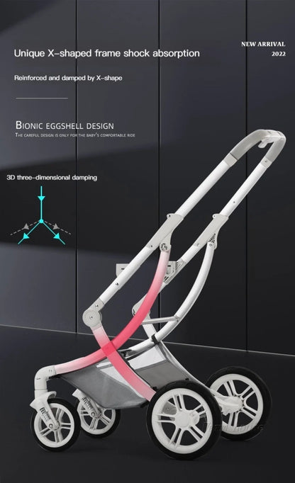 Poussette Portable 3 en 1 pour bébé