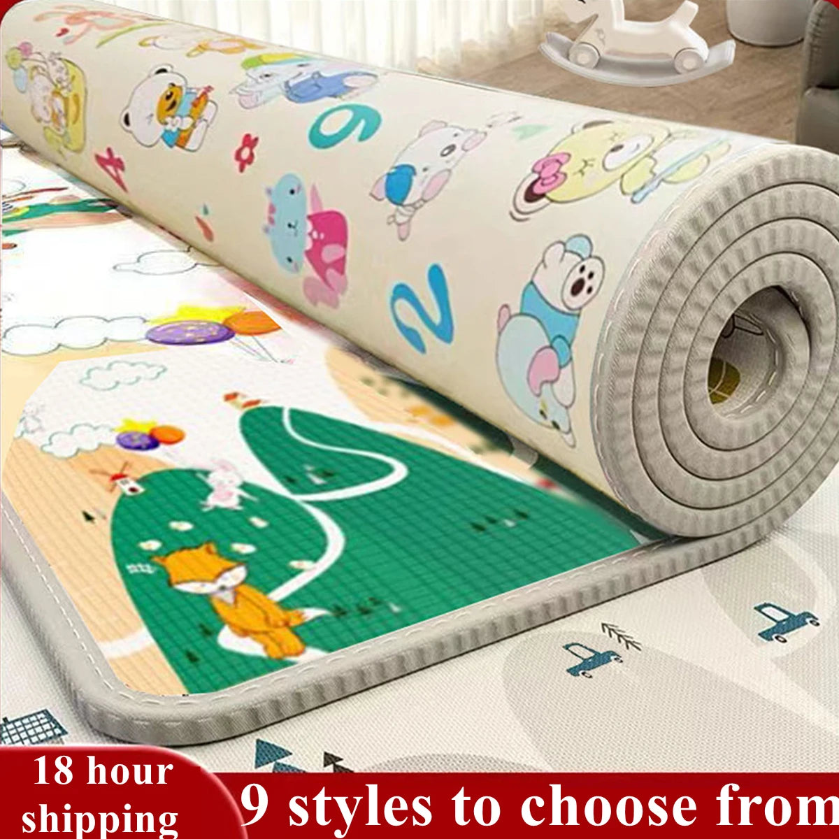 Tapis à motif dessin animé pour bébé