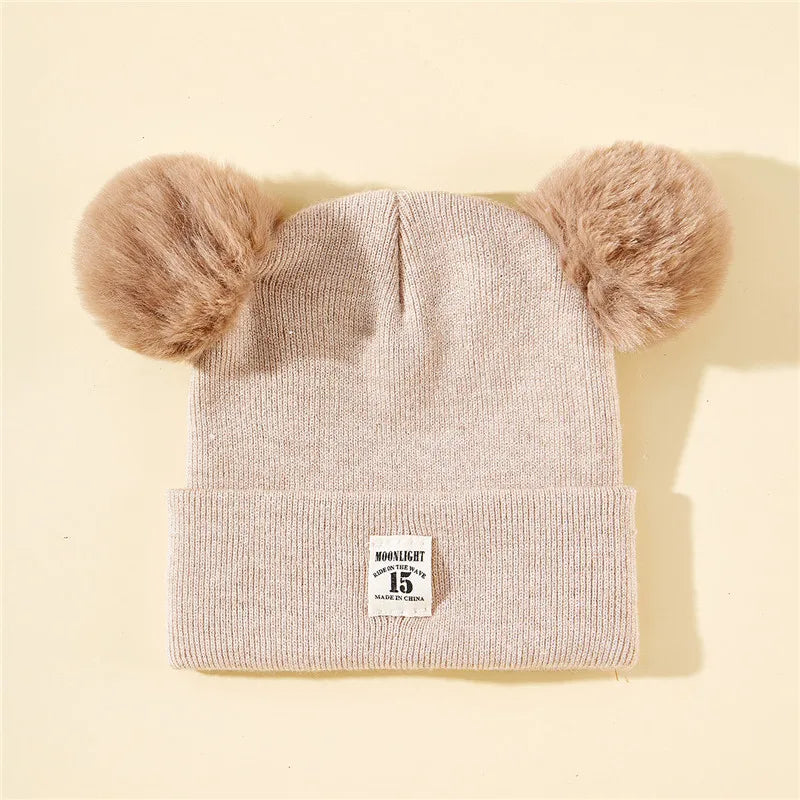 Bonnet bébé avec oreilles d'ours