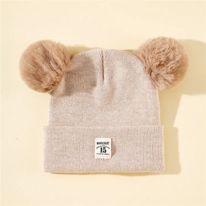 Bonnet bébé avec oreilles d'ours