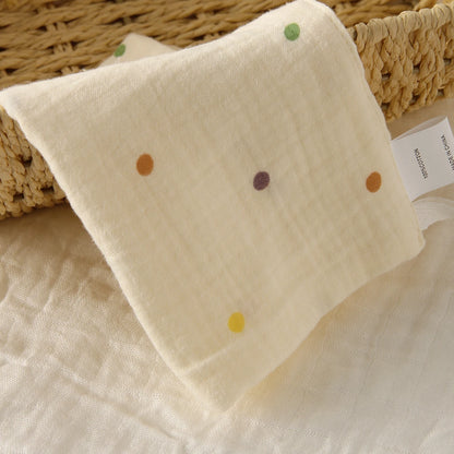 Bavoir 100% en mousseline de coton biologique pour bébé X5