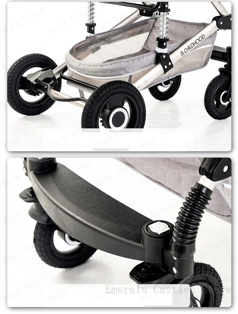 Poussette 3 en 1 pour le transport des nouveau-nés