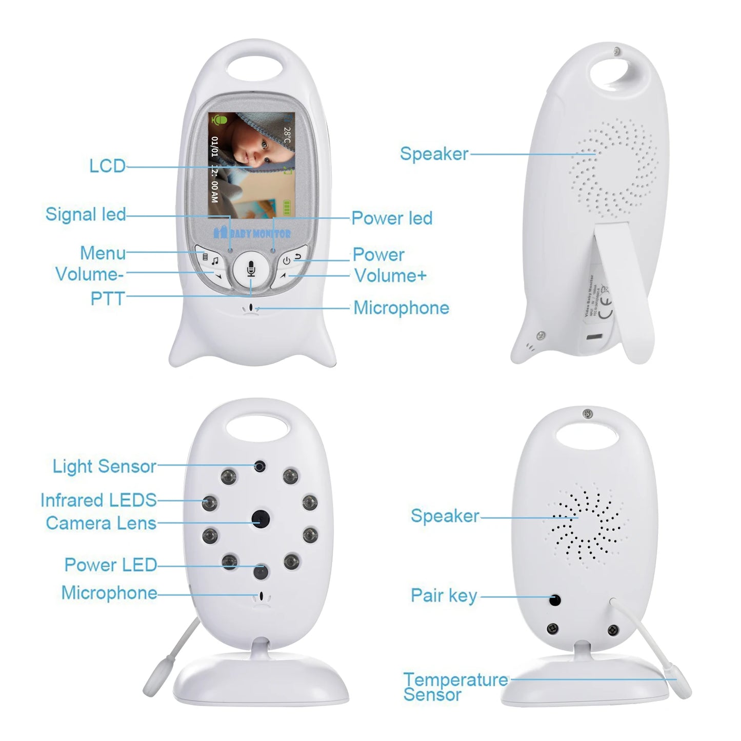 Moniteur de bébé sans fil