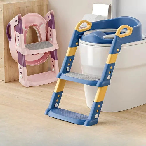 Chaise de toilettes avec escalier pour enfants