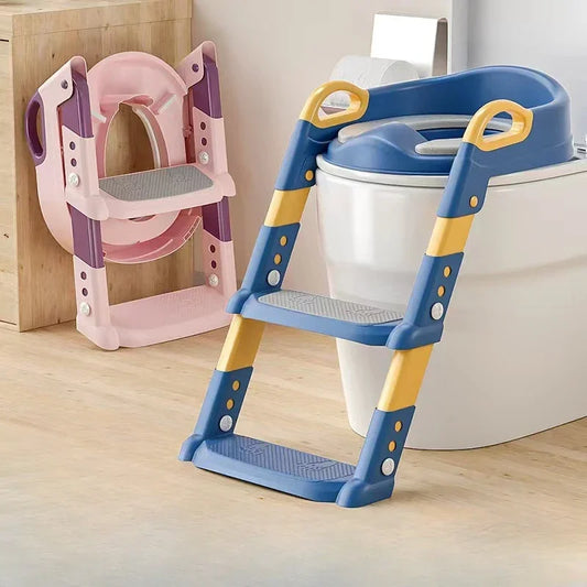 Chaise de toilettes avec escalier pour enfants