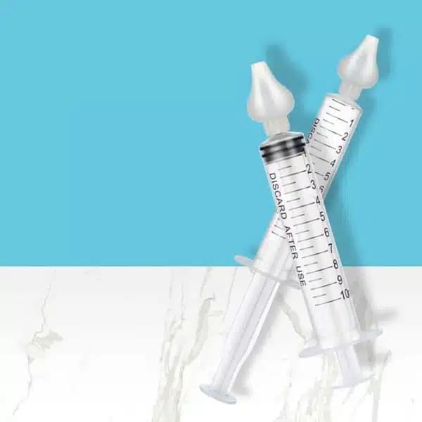 Seringue nasale en silicone pour bébé