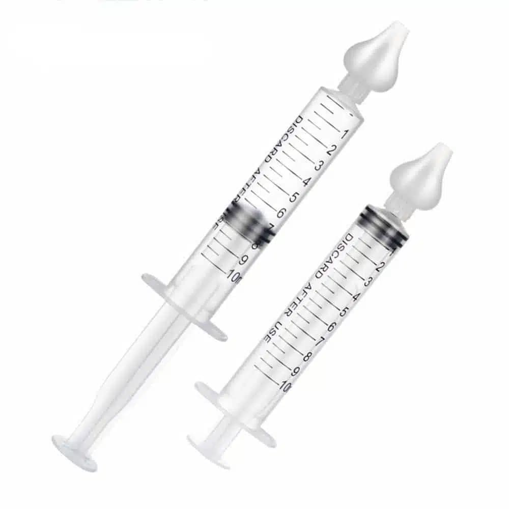 Seringue nasale en silicone pour bébé