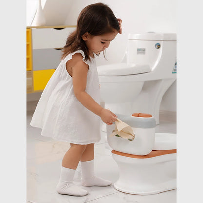 Pot de toilette réaliste pour bébé avec fonction de jeu de musique