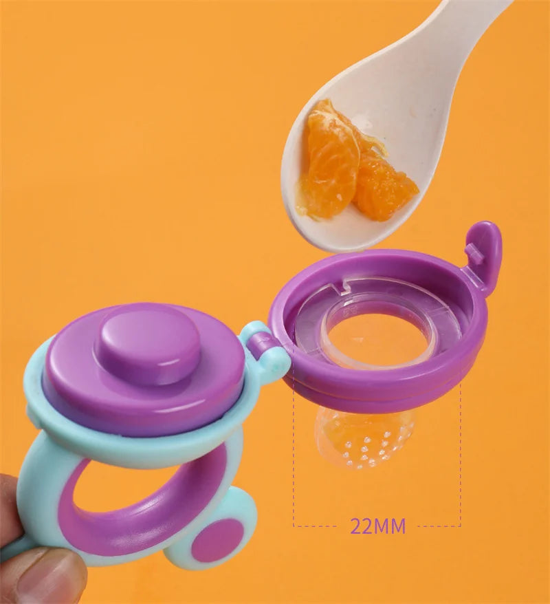 Tétine de dentition en silicone avec surfaces texturées