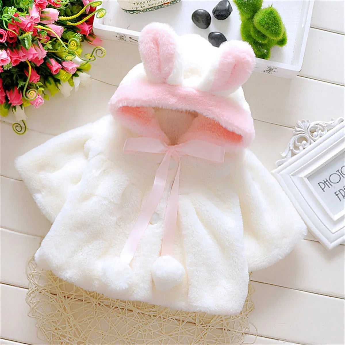 Manteau à capuche pour bébés