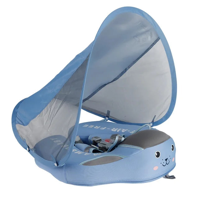 Bouée pour bébé avec ombrelle anti-UV nouvelle génération