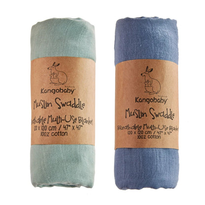 Couverture en tissu de mousseline pour bébé