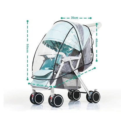Housse de poussette imperméable pour bébé