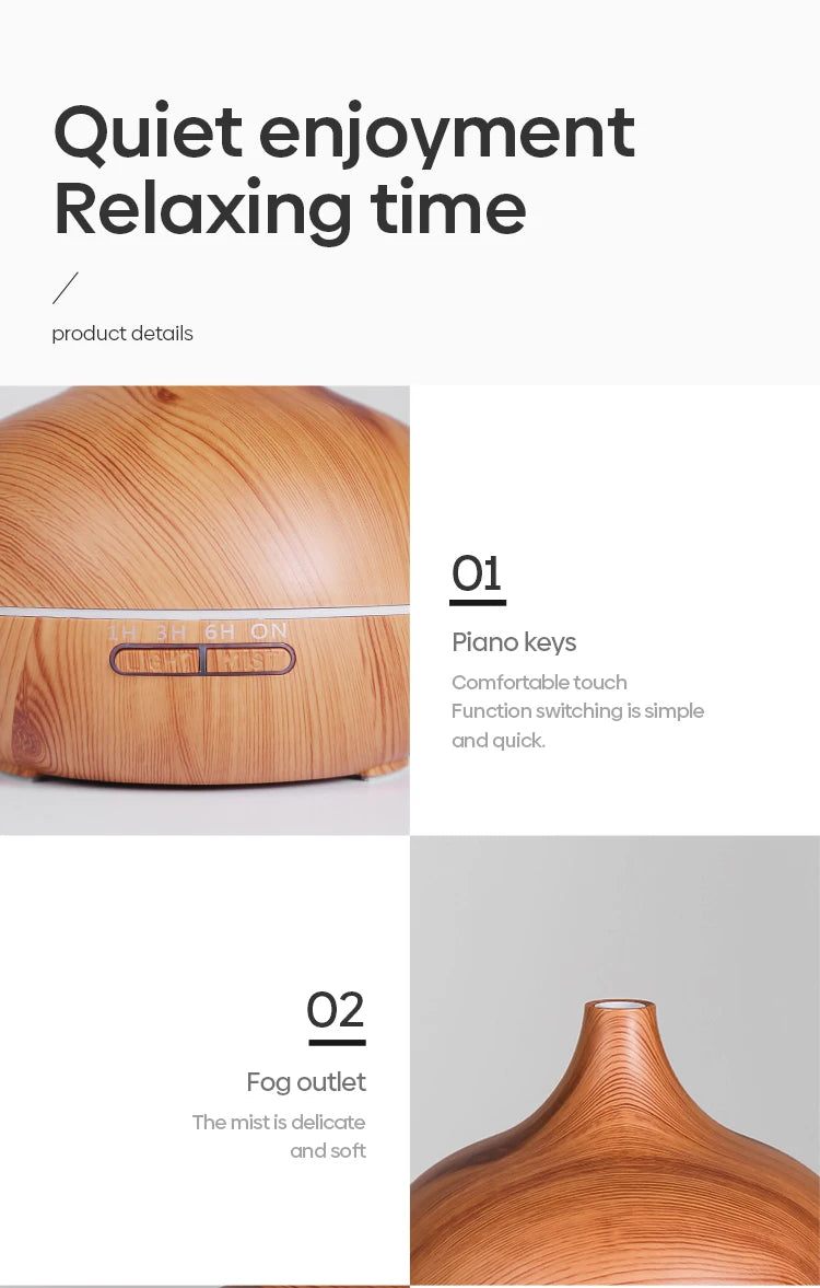 Humidificateur d'air ultrasonique avec télécommande
