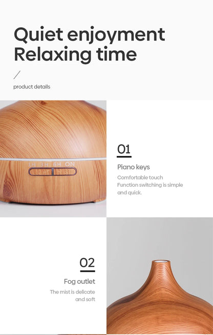 Humidificateur d'air ultrasonique avec télécommande