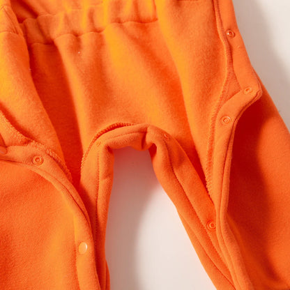 Déguisement bébé astronaute orange body