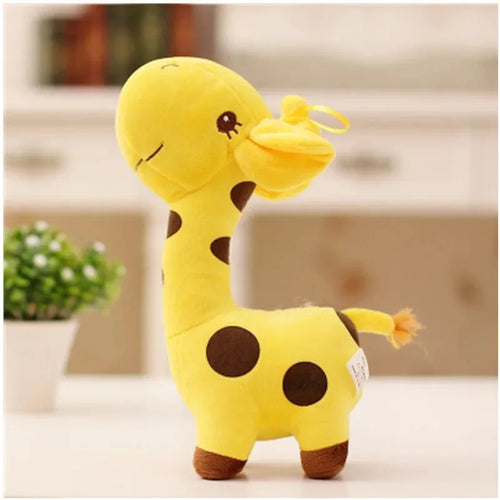 Peluche en forme de girafe pour bébé