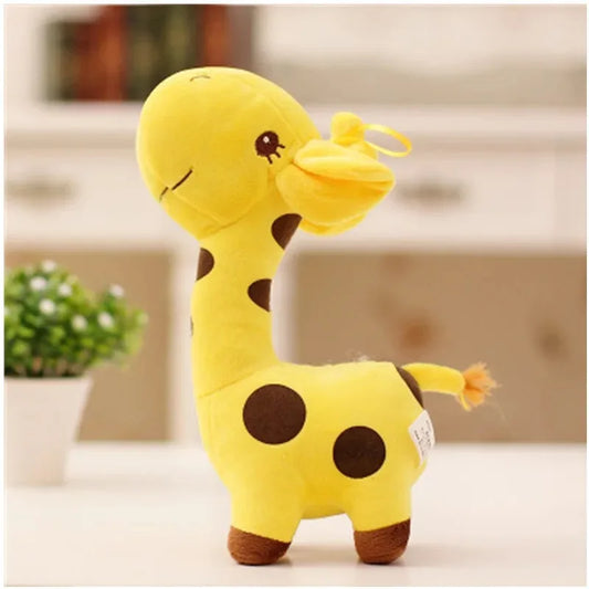 Peluche en forme de girafe pour bébé