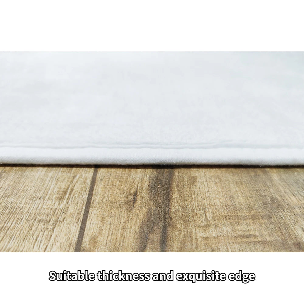 Tapis de sol nordique rond et doux pour bébé