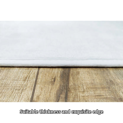 Tapis de sol nordique rond et doux pour bébé