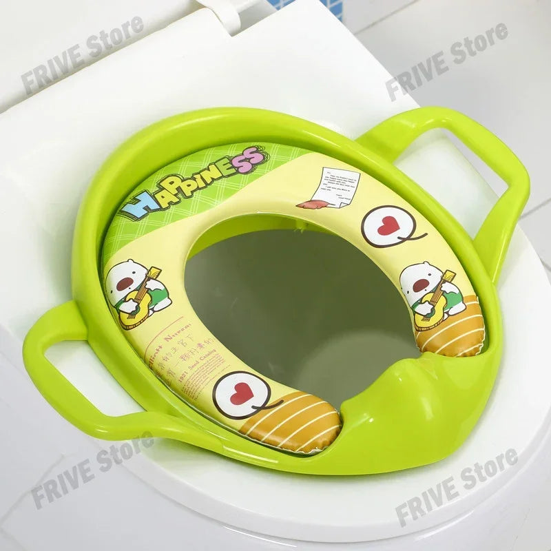 Siège de toilette souple pour enfants