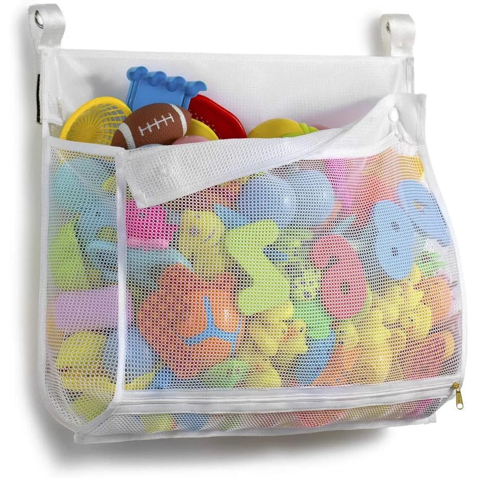 Sac de rangement en maille pour les jouets de bébé
