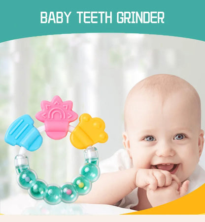 Hochet en caoutchouc souple pour bébé