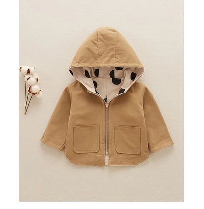 Veste double face pour bébé
