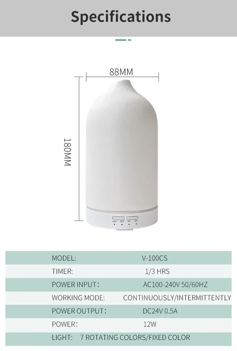 Diffuseur d’huile essentielle ultrasonique