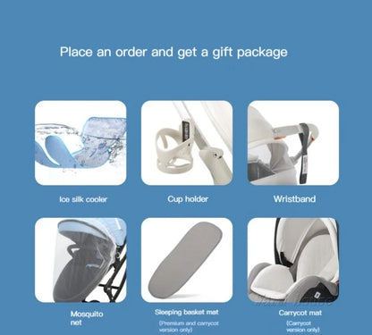 Poussette Portable 3 en 1 pour bébé