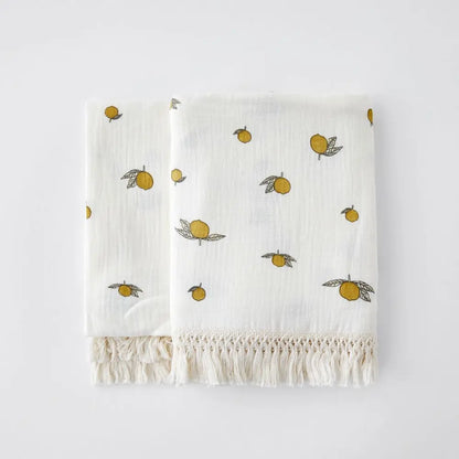 Couverture d’emmaillotage en mousseline de coton pour bébé