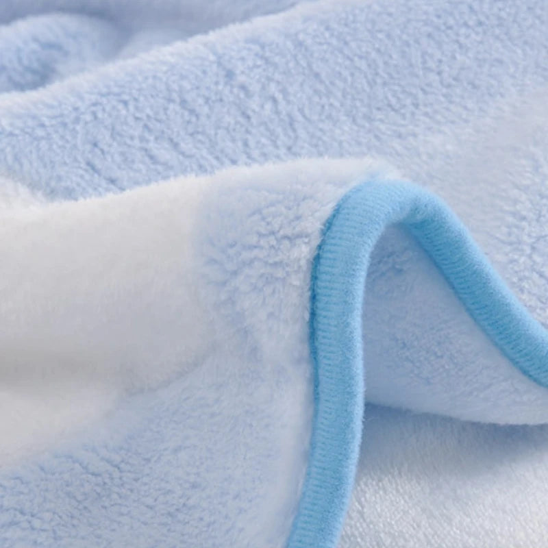 Couverture en flanelle pour bébé