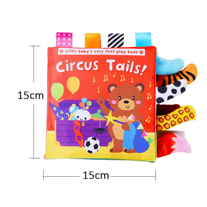 Livre en tissu doux et lavable pour bébé