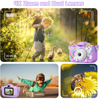 Mini appareil photo Licorne pour bébé
