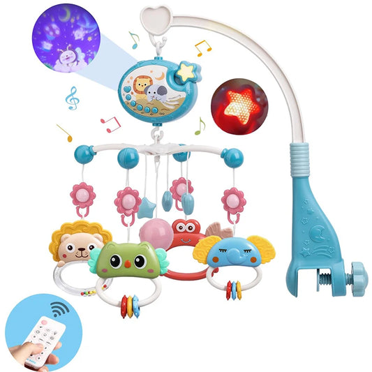 Mobile de berceau pour bébé avec animaux