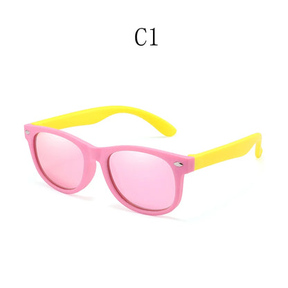Lunettes de soleil carrées pour enfants