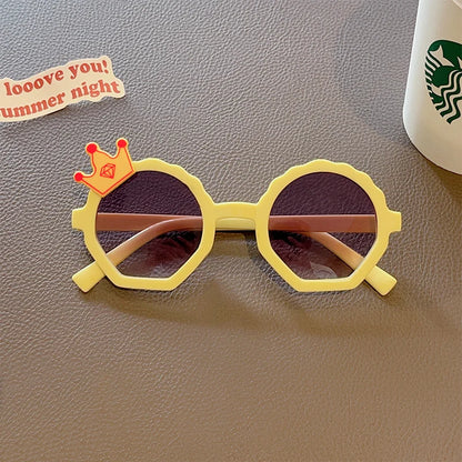 Lunettes de soleil en forme de mignon polygone pour enfants