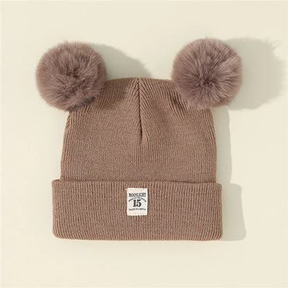 Bonnet bébé avec oreilles d'ours
