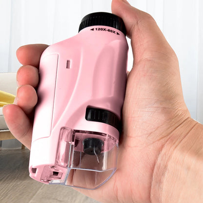 Microscope portable de poche 60X à 120X