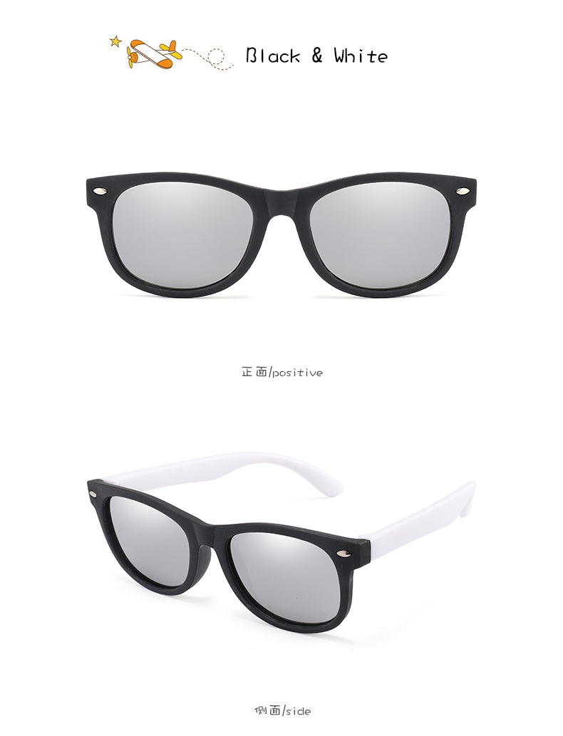 Lunettes de soleil carrées pour enfants