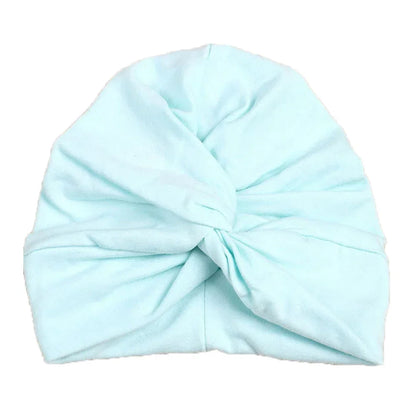 Turban en coton torsadé et noué pour bébé