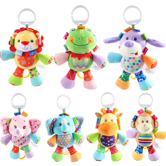 Animal Baby Rattle Plush Kids Gift Toys for Children