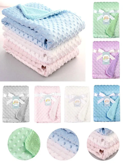 Couverture thermique douce pour bébé