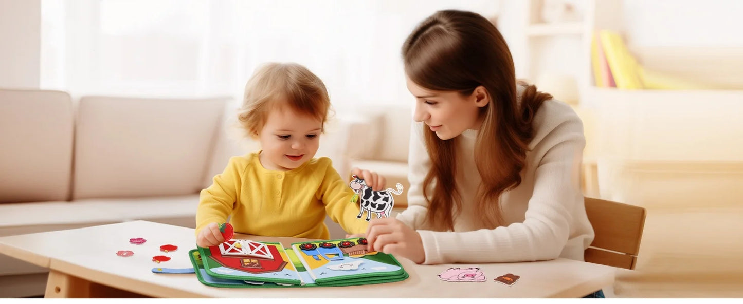 Livres d’éveil Montessori pour bébé