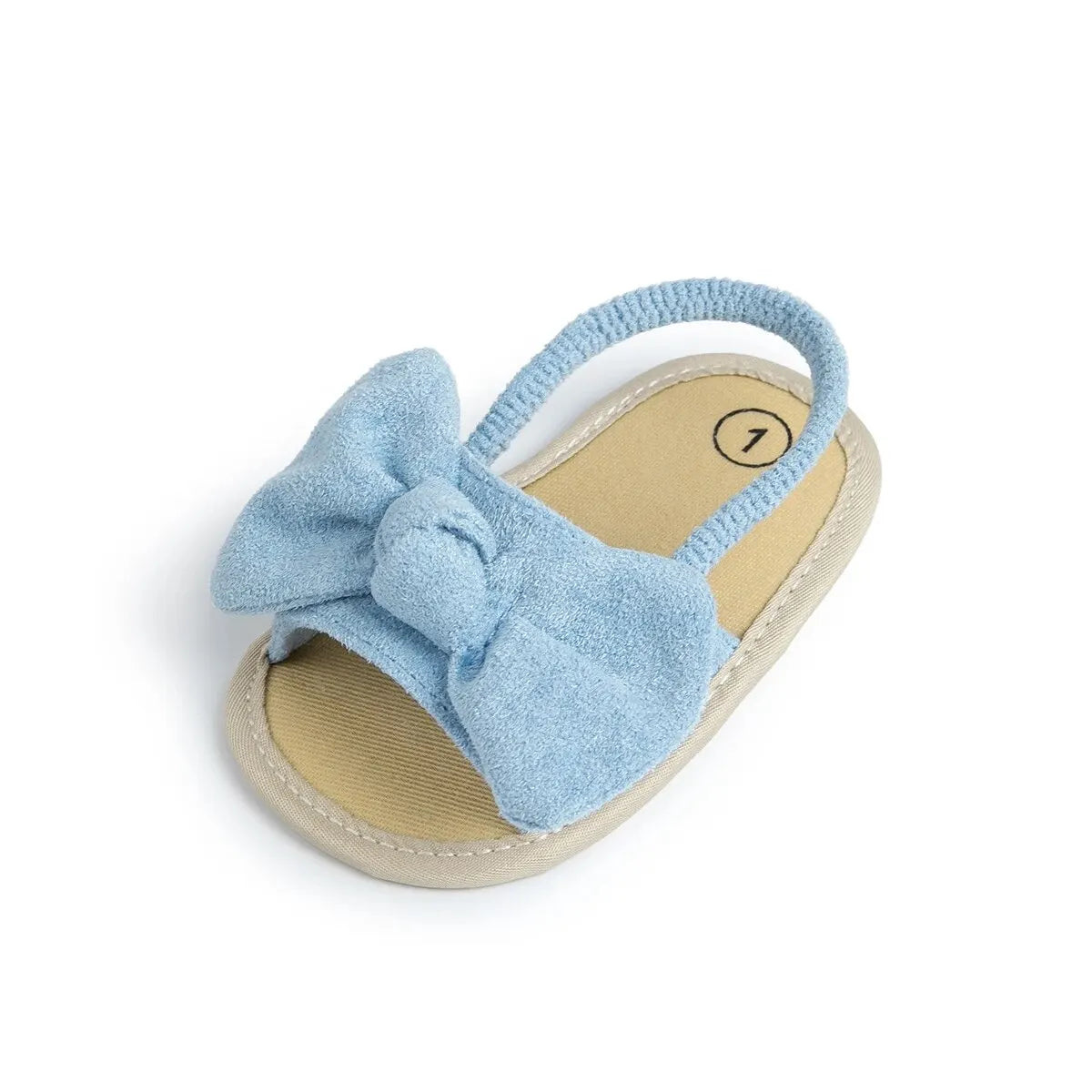 Sandales d’été avec un noeud pour bébé