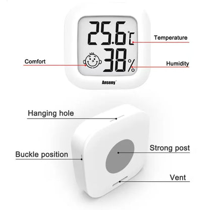 Thermomètre électronique pour chambre de bébé