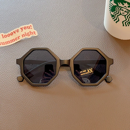 Lunettes de soleil en forme de mignon polygone pour enfants