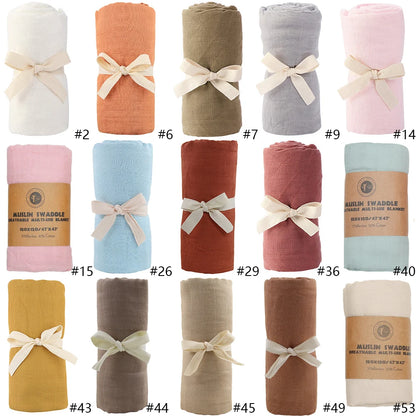 Couverture en mousseline pour nourrissons